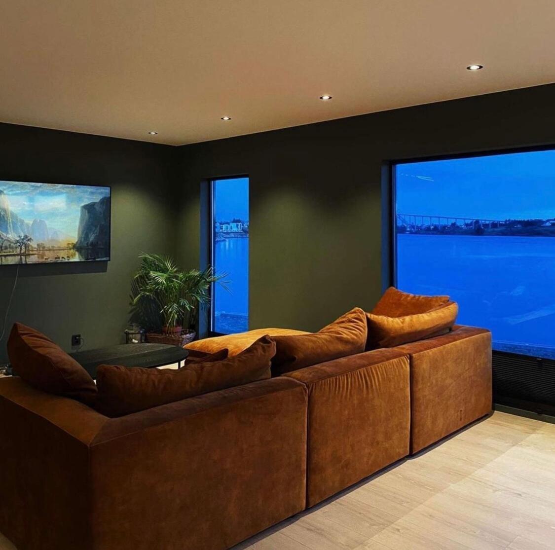 Seaside Villa With Outdoor Jacuzzi Haugesund Bagian luar foto