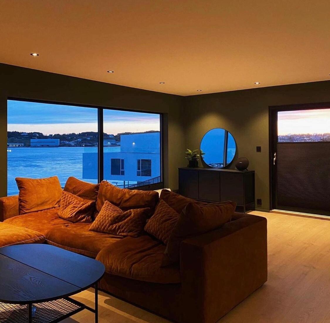 Seaside Villa With Outdoor Jacuzzi Haugesund Bagian luar foto