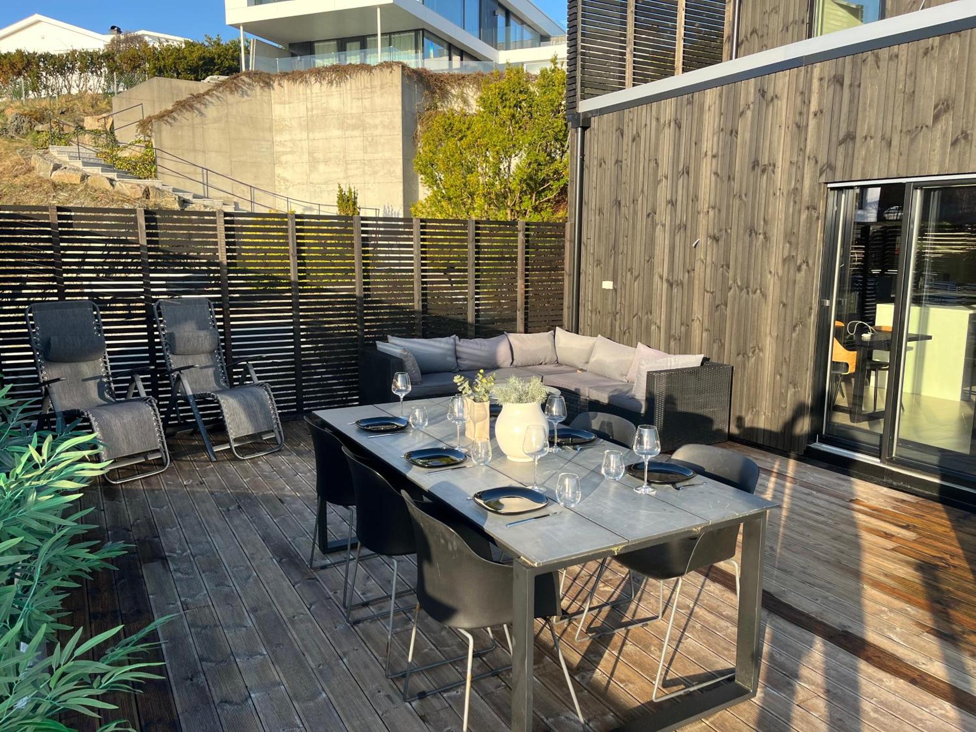 Seaside Villa With Outdoor Jacuzzi Haugesund Bagian luar foto